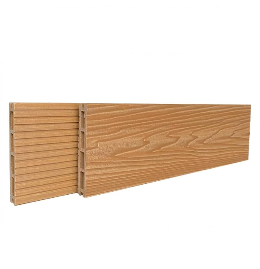 Террасная доска из ДПК Best Decking Comfort 3D Тиснение/Вельвет, цвет Орех 3 пог.м.