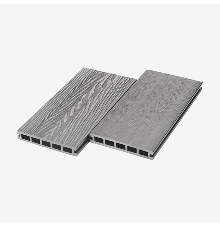 Террасная доска ДПК RusDecking UnoDeck Vintage Серый 3 пог.м.